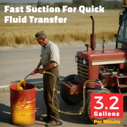 Cordless Fuel Transfer Pump Compatible